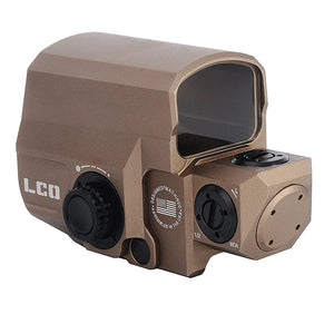 Tactical LCO Red Dot Holographic Reflex Sight Fit All 20mm Rail Mount Outdoor Hunting Scope Rifle Collimator Sights