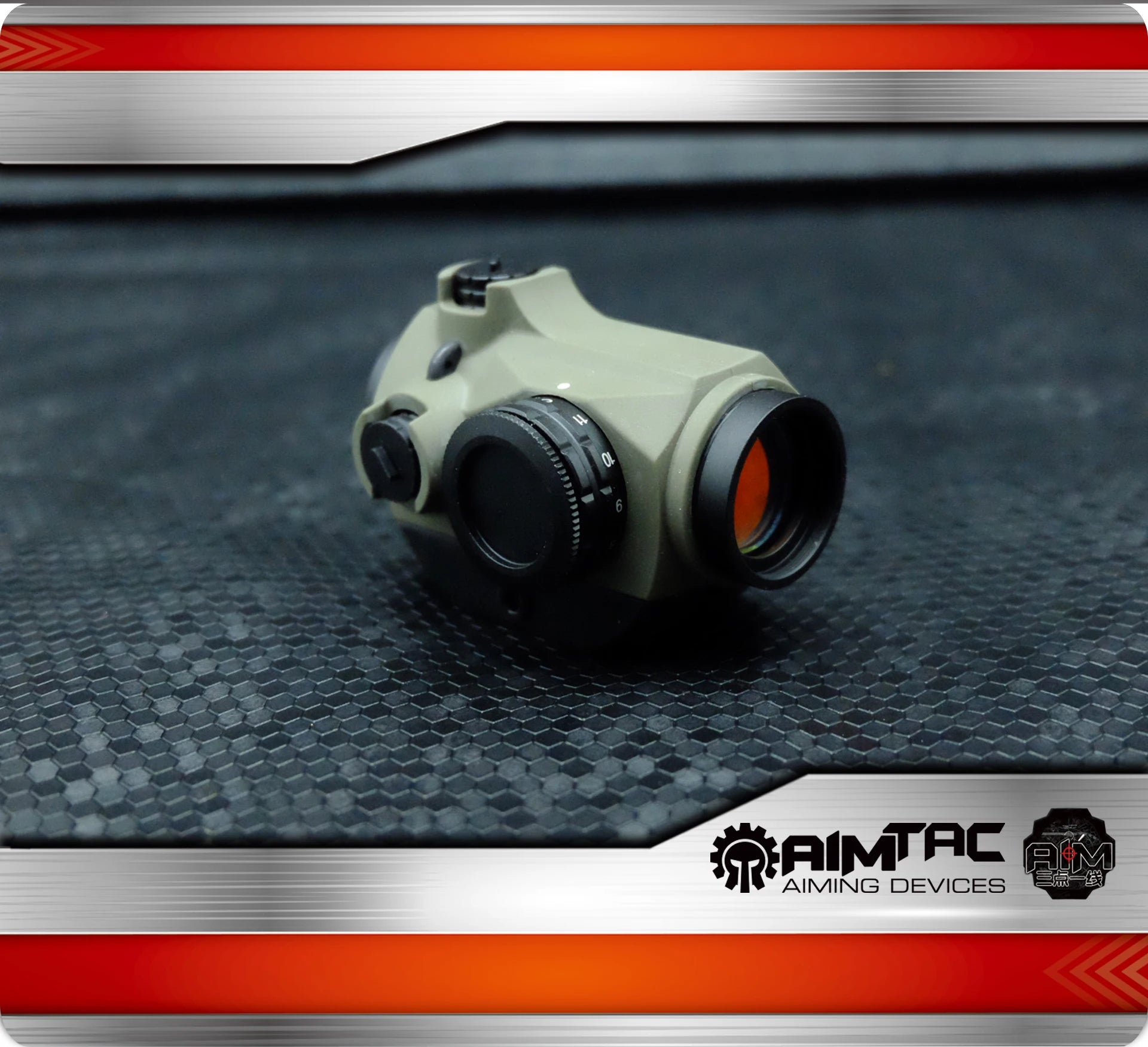 Aimtac HD41 20mm Rail Hunting  airsoft Optics Tactical Red Dot Sight