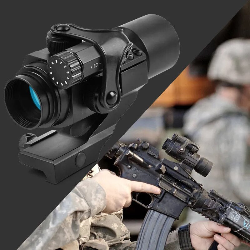 Holographic Red Dot Sight M2 Optic Rifle Scope With 20mm Rail Mount Collimator Sight Airsoft Air Gun