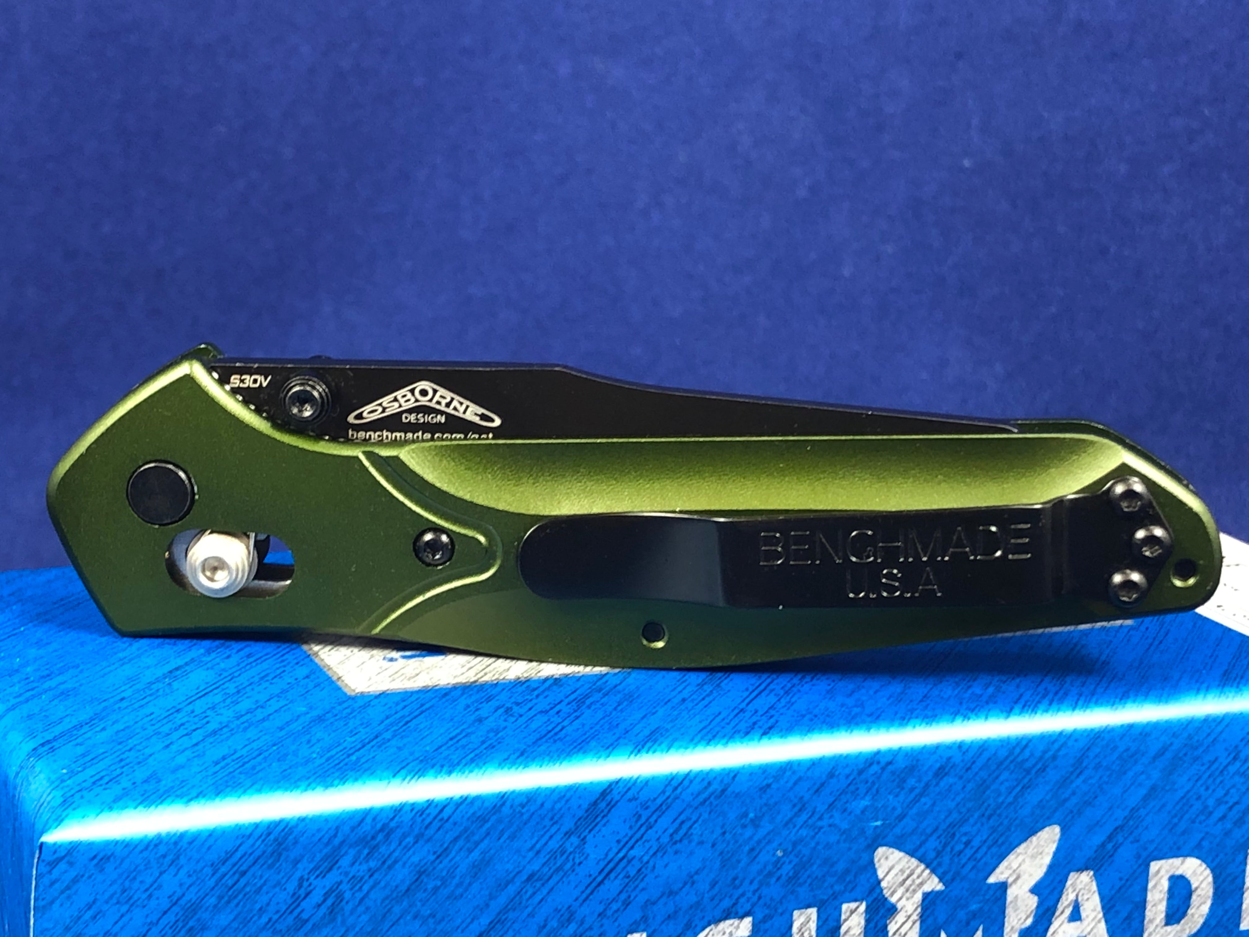 Aviation Aluminum Handle BM 940SBK S30V Folding Pocket Knife# 6052