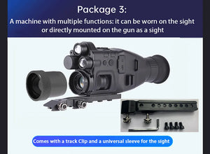 940nm Infrared Night Vision Scope CY789 Digital Night Vision Monocular 1080P HD Hunting Night Vision Recorder