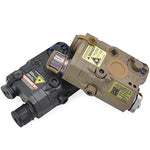 PEQ-15 Red Green Blue Dot Laser Sight White LED Flashlight Weapon Light Strobe Hunting AR15 Rifle Airsoft PEQ NO IR