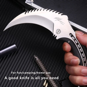 Special Warfare Claw Forces High Hardness Open Blade Eagle CLaw Knife Monolithi