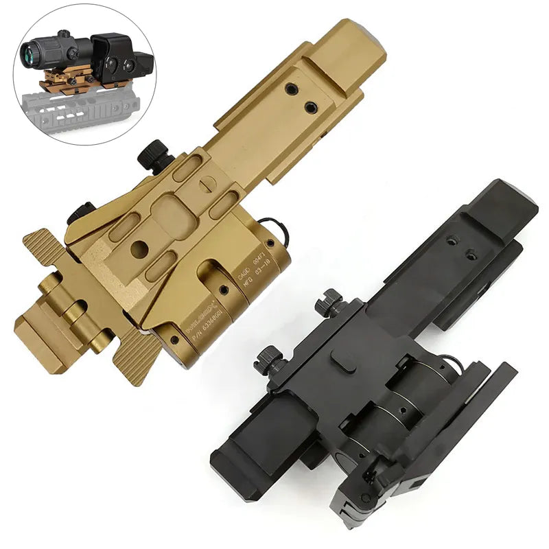 G33/G43 558 Wilcox Red Dot Sight Side Flip 0.41" Riser Mount For Rifle Scope Picatinny Adapter Rollover Bracket Accessories