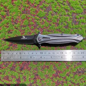 High Hardness Sharp Blade ABS + Aluminum Alloy Handle Folding Pocket Knife