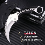 Special Warfare Claw Forces High Hardness Open Blade Eagle CLaw Knife Monolithi