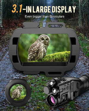 940nm Infrared Night Vision Scope CY789 Digital Night Vision Monocular 1080P HD Hunting Night Vision Recorder