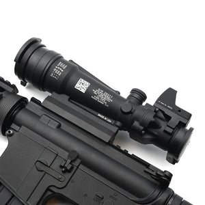 Holy Warrior TA11 3.5X35 Real Red Fiber Optic Illuminated Glass scope with Red Dot with Full Markings for Hunting Airsoft