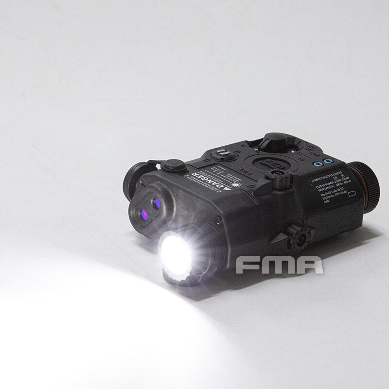 FMA 2023 New Version PEQ UHP LA5-A LED Light with Red Dot Laser Indicator IR Signal Light