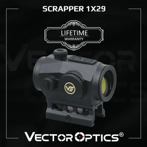 Vector Optics Scrapper 1x22/25/29 Red Dot Scope Sight With Motion Sensor IP67 Waterproof For Tactical Hunting Sporting AR15 M4