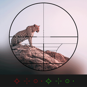 4-12X50 EG Red Green Dot Laser Sight Scope Holographic Optics Rifle Scope