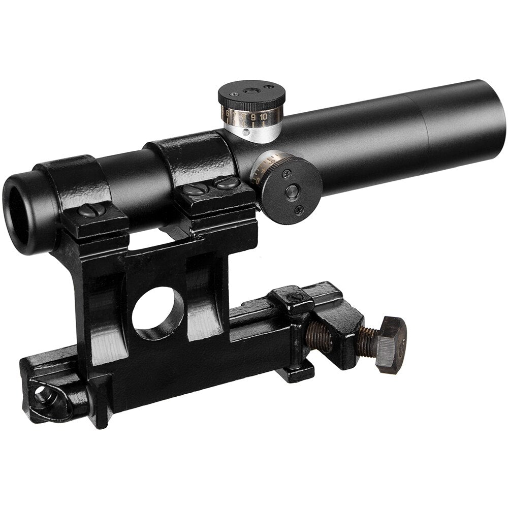 Multlcoated Lenses 3.5x Shockproof Multi-coated Svt-40 Scope 3.5x Shockproof Mosin Nagant Rifle Scope Riser