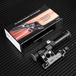 Multlcoated Lenses 3.5x Shockproof Multi-coated Svt-40 Scope 3.5x Shockproof Mosin Nagant Rifle Scope Riser