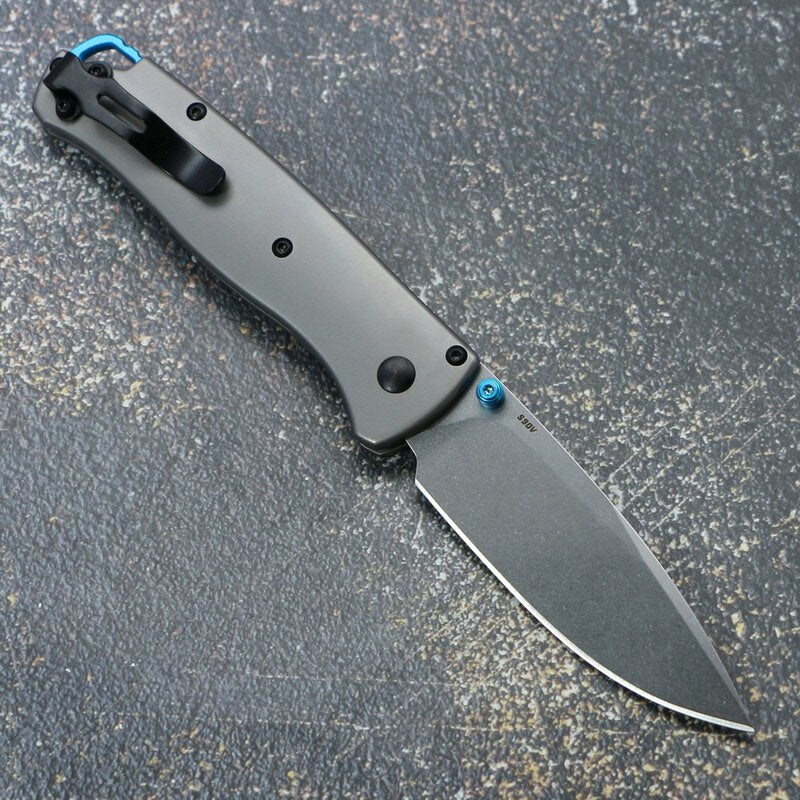FTF-TI Folding Knife Titanium Handle Mark S90V Blade Folding Pocket Knife