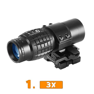 3x 4x 5x Magnifier 1x40 Red Dot 552 Scope Riflescope Holographic Green Dot Sight