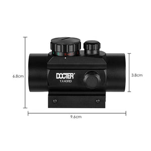 Hunting Holographic 1x40 Red Green Dot Sight Airsoft Dot Sight Scope 11mm 20mm Rail Mount Collimator Sight