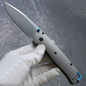 FTF-TI Folding Knife Titanium Handle Mark S90V Blade Folding Pocket Knife