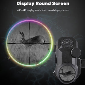 Infrared Spotlight Night Vision Scope 4x30 Digital Monocular Image Video Records Camera Mounted Aim Sight Scope