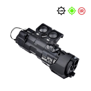 2022 MAWL-C1 Metal CNC Red Green Blue Laser IR Night Vision Light Visible Aiming Laser With EC2
