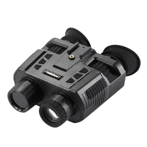New Helmet Night Vision Binoculars Goggles with Naked-eye 3D Display Dual Screen 4 Color Image Mode 200m View Range in Darkness