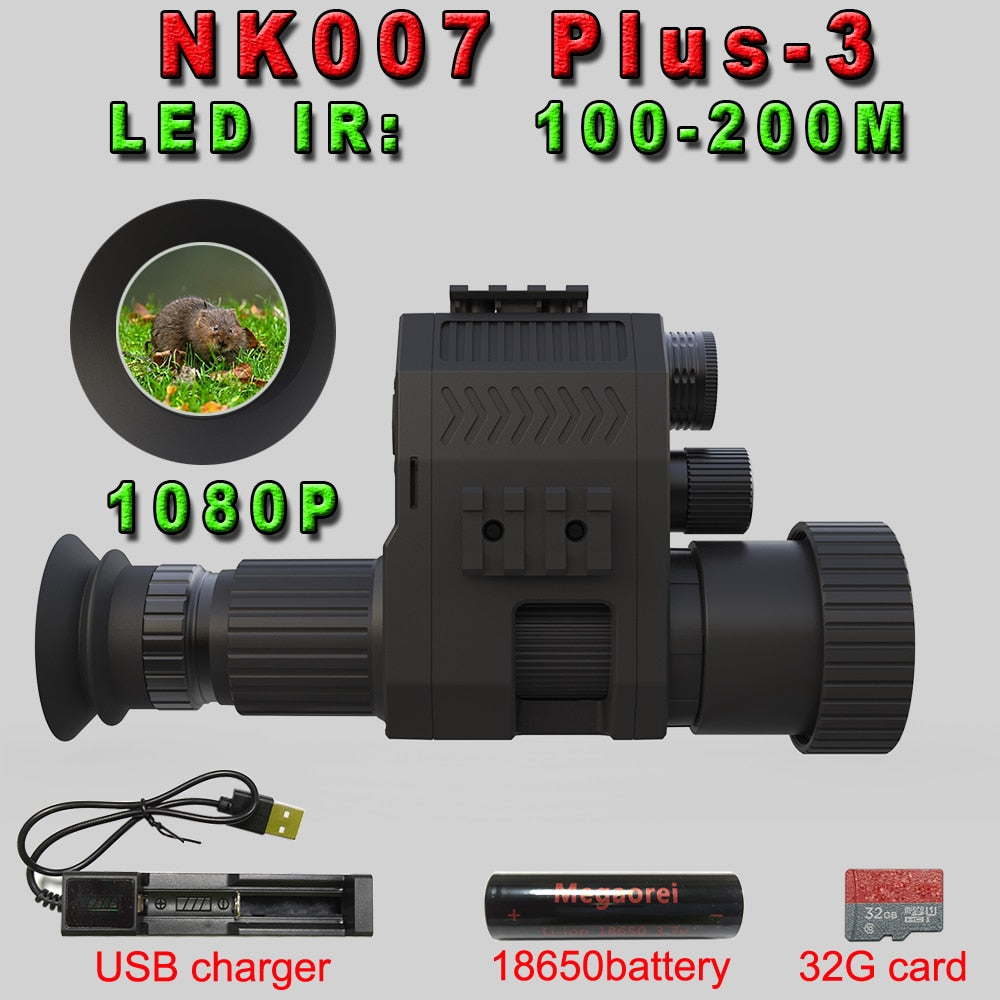 2023 New Megaorei NK007 1080P Night Vision With LED/Laser IR