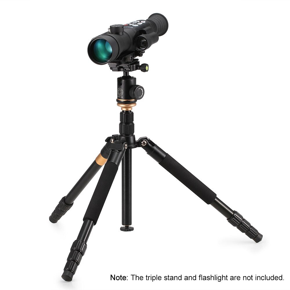 Full Color Night Vision Telescope Monocular Nightshot Vision Scope Digital Rangefinder Ballistic Computer Scope 1080p
