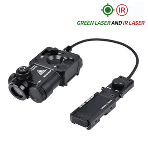 Metal Perst 4 PEQ Green IR Aiming Infrared Laser Pointer Sight