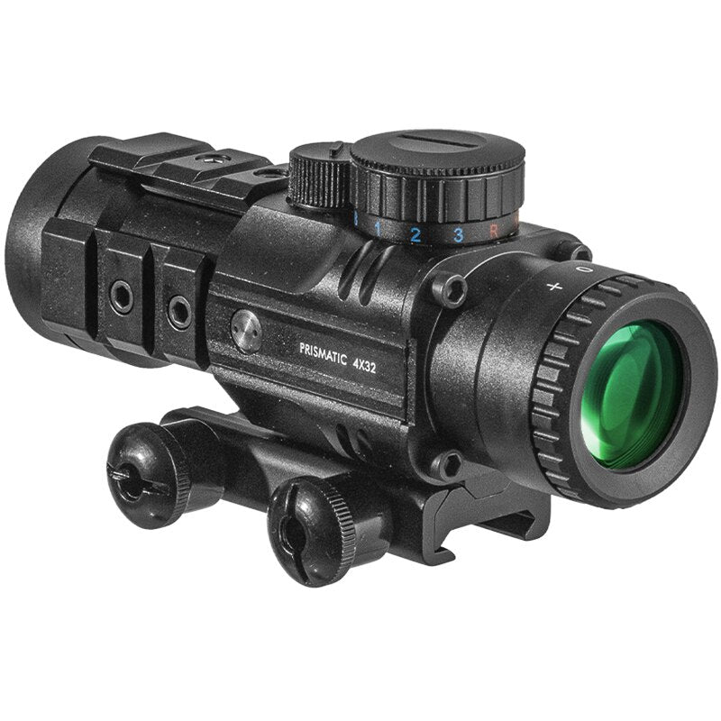 Fire Wolf 4X32 Scope Optical Sight Rifle Scope Green Red Dot