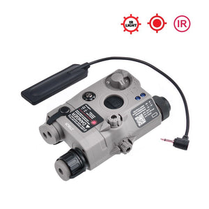LA5C PEQ-15 UHP IR Laser Infrared Flashlight Red Green Aiming Ray Special For Night Vision DBAL Fit 20mm Picatinny Rail