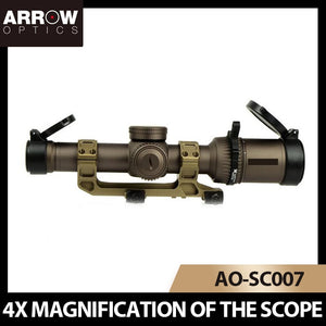 ARROW Optical Sight OPTICS 1-6x24 HD GenII-E Type Mount Desert Color Set Tactical Sight