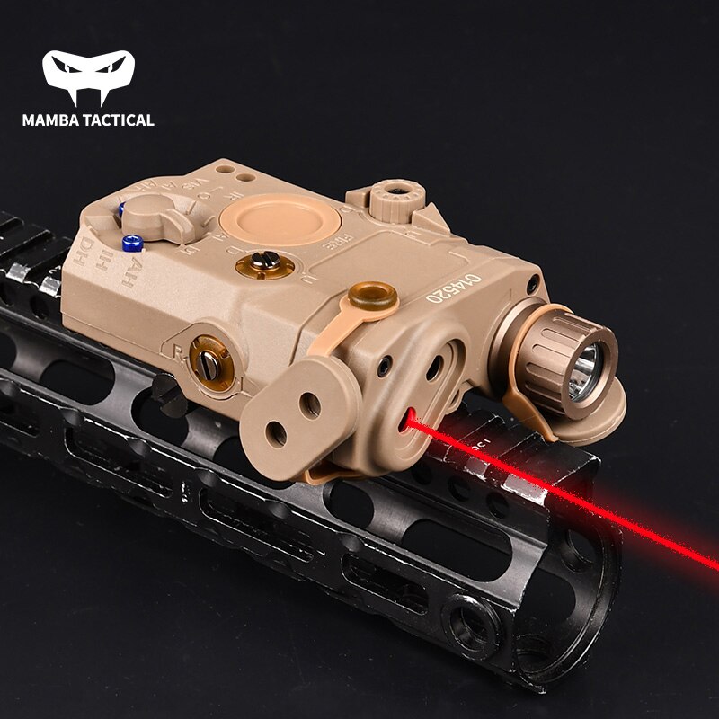 LA-5 (PEQ15) Red Laser Sight IR Pointer LA5 NGAL CQBL Aiming Flashlight