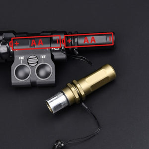 WADSN MAWL C1+ AA Battery Version Green IR Laser Red Dot Ray Metal Extended Tail Cover Modification Accessories