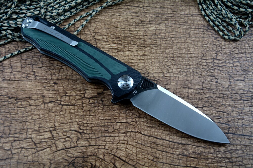 D2 Blade Folding Pocket Knife G10 Handle LK5030