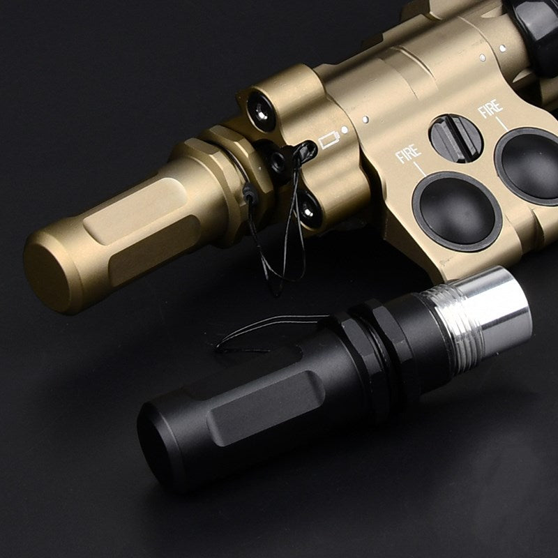 WADSN MAWL C1+ AA Battery Version Green IR Laser Red Dot Ray Metal Extended Tail Cover Modification Accessories